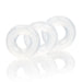 "Set of 3 Silicone Stacker Rings SE1434802"