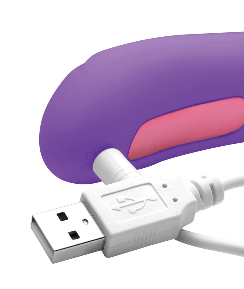 XR Brands Shegasm Petite Focused Clitoral Stimulator - Purple