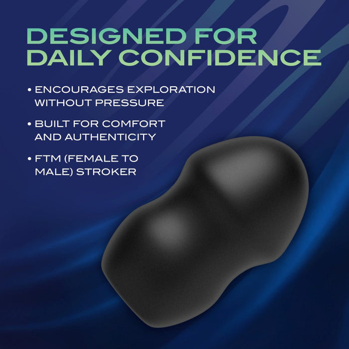 URSELF™ Fortify FTM (Female To Male) Masturbation Stroker With Textured Interior – Silicone
