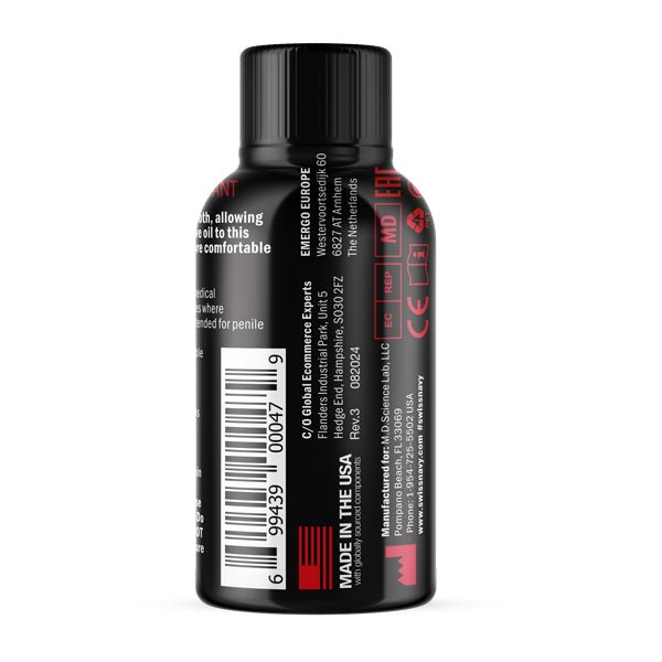 M.D. Science Lab Swiss Navy Premium Silicone Anal Lubricant - 1 Oz.