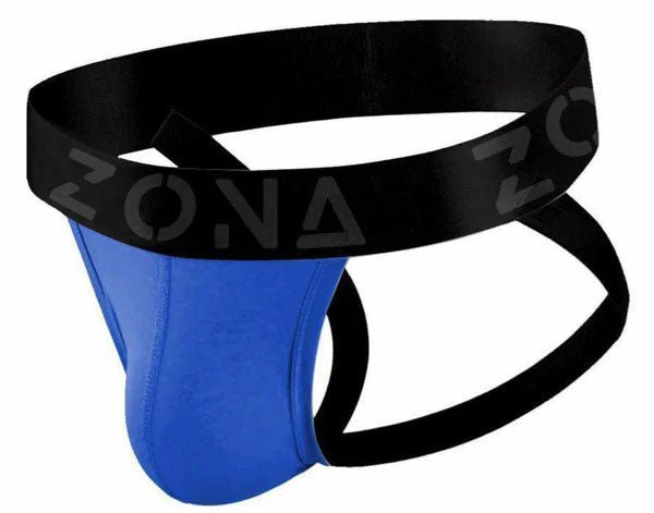 Zona Mens Underwear Blue Core Jockstrap - Large