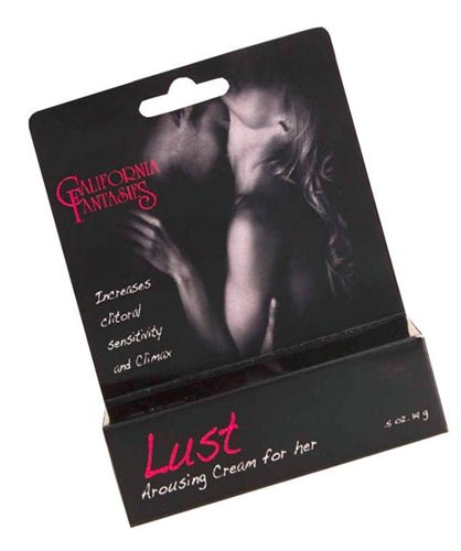 California Fantasies Lust - Arousing Cream for Her - 0.5 Oz. Tube - Boxed