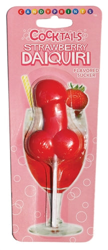Little Genie Strawberry Daquiri Cocktail Sucker