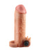 "Fantasy X-Tensions Vibrating Real Feel 1-Inch Extension - Light PD4118-21"