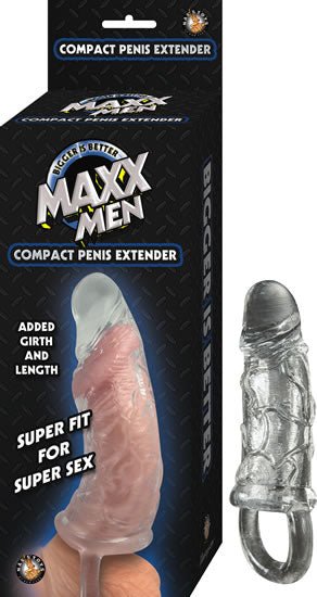 Nasstoys Maxx Men Compact Penis Sleeve - Clear