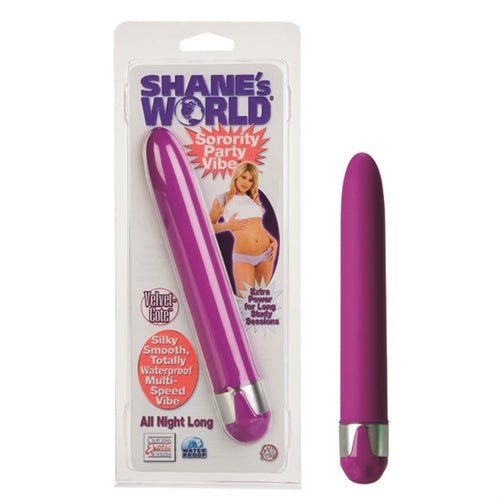 CalExotics Shanes World Sorority Party Vibe All Night Long - Purple