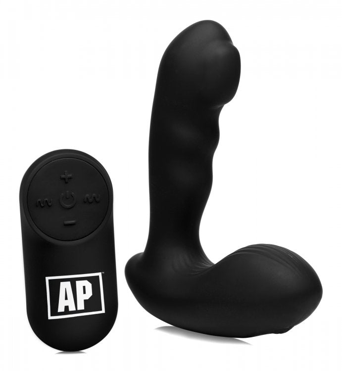 XR Brands 7x P-Milker Silicone Prostate Stimulator With Milking Bead