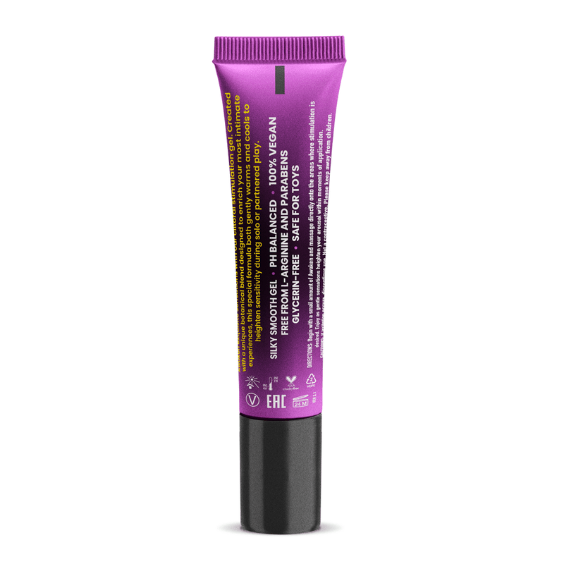 Wicked Sensual Care Awaken Stimulating Clitoral Massaging Gel - 0.3 Fl. Oz.