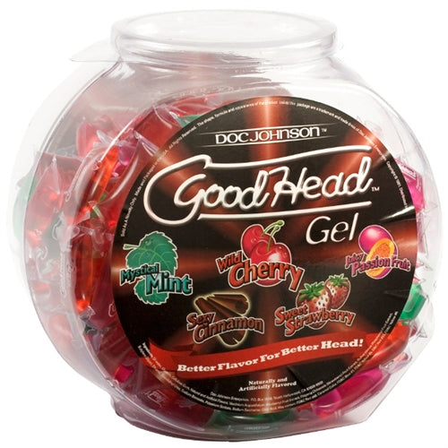 Doc Johnson Good Head Mini Packs -216 Pcs Fishbowl