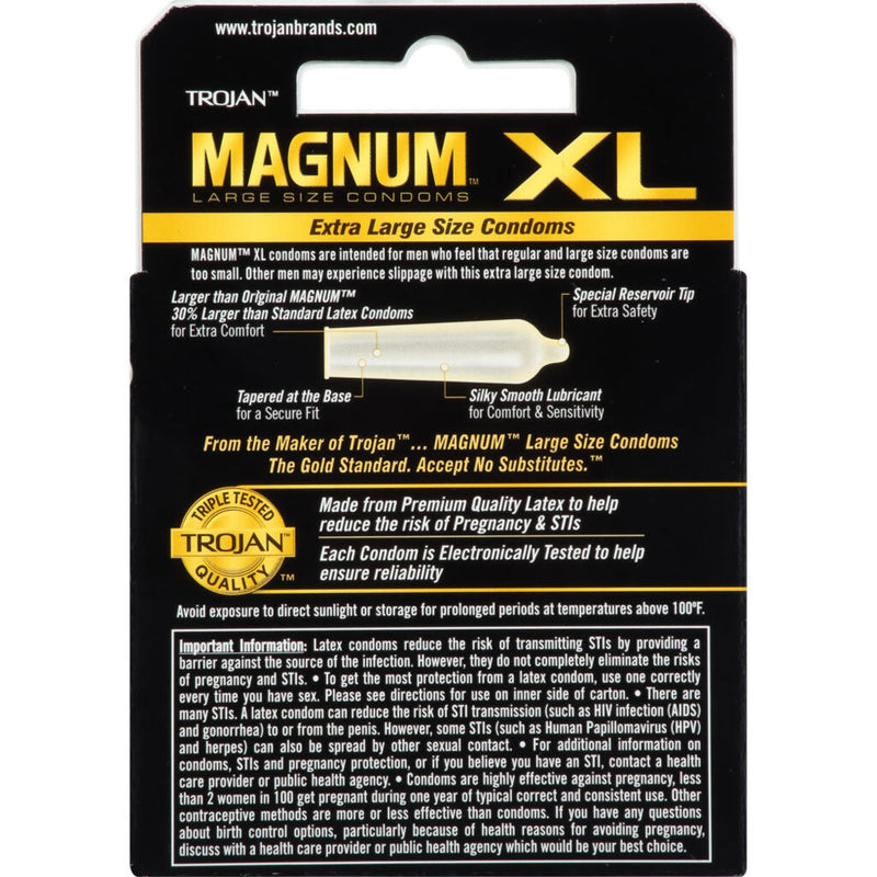 Paradise Marketing Trojan Magnum XL - 3 Pack