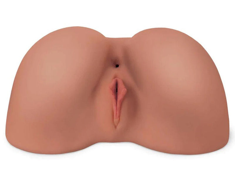 Pipedream Perfect 10 Booty - Tan - Stroker Masturbator - Realistic Body Part Stroker