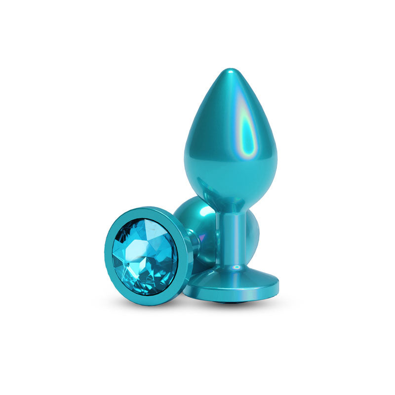 nsnovelties Rear Assets - Iridescent Teal - Medium - Teal