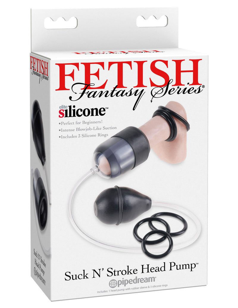 Pipedream Fetish Fantasy Series - Suck N Stroke Head Pump