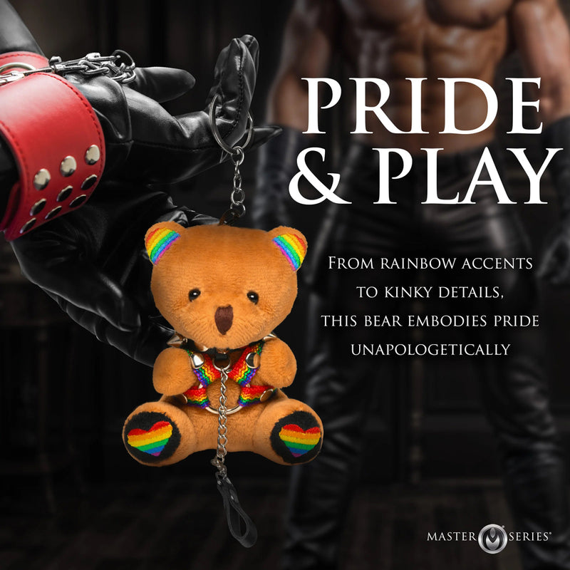 XR Brands Pride Bear Keychain