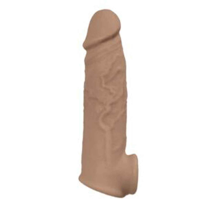 Nasstoys Natural Realskin Vibrating Penis Xtender - Brown