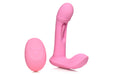 "Flickers G-Flick Flicking G-Spot Vibrator With Remote - Pink INM-AH447"