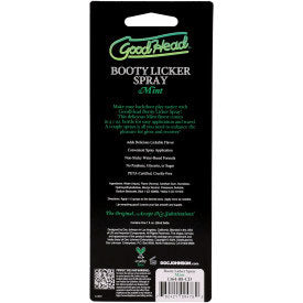 Doc Johnson Goodhead Booty Licker Spray Mint 1 Fl. Oz