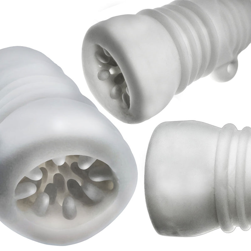 Oxballs Jackt Stroker - White Ice - Stroker Masturbator - Stroker Sleeve