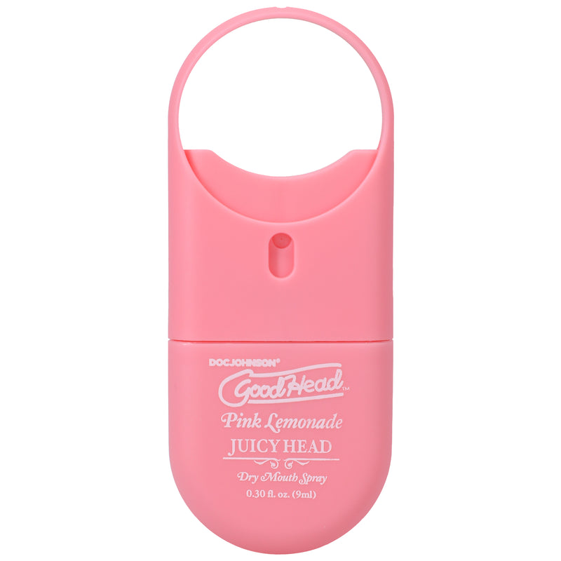 Doc Johnson Goodhead - Juicy Head Dry Mouth Spray to-Go .30 Fl - Pink Lemonade