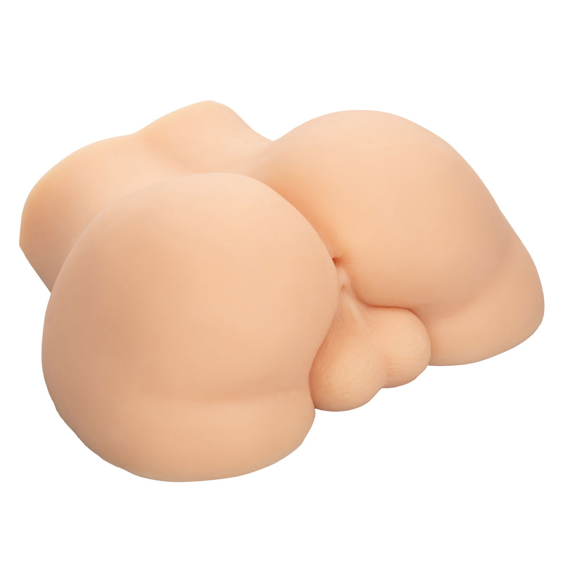 CalExotics Stroke It Bottom Banger - Ivory - Stroker Masturbator - Realistic Body Part Stroker