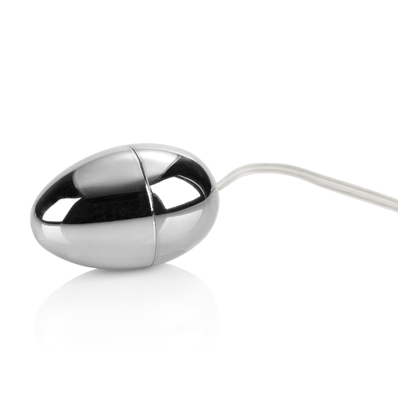 CalExotics Pocket Exotics Vibrating Egg - Silver