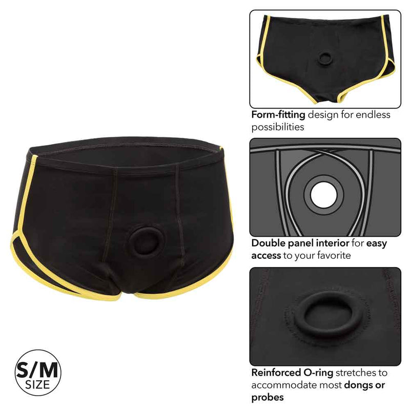 CalExotics Boundless Black and Yellow Brief - 2x/3x - Black/ Yellow
