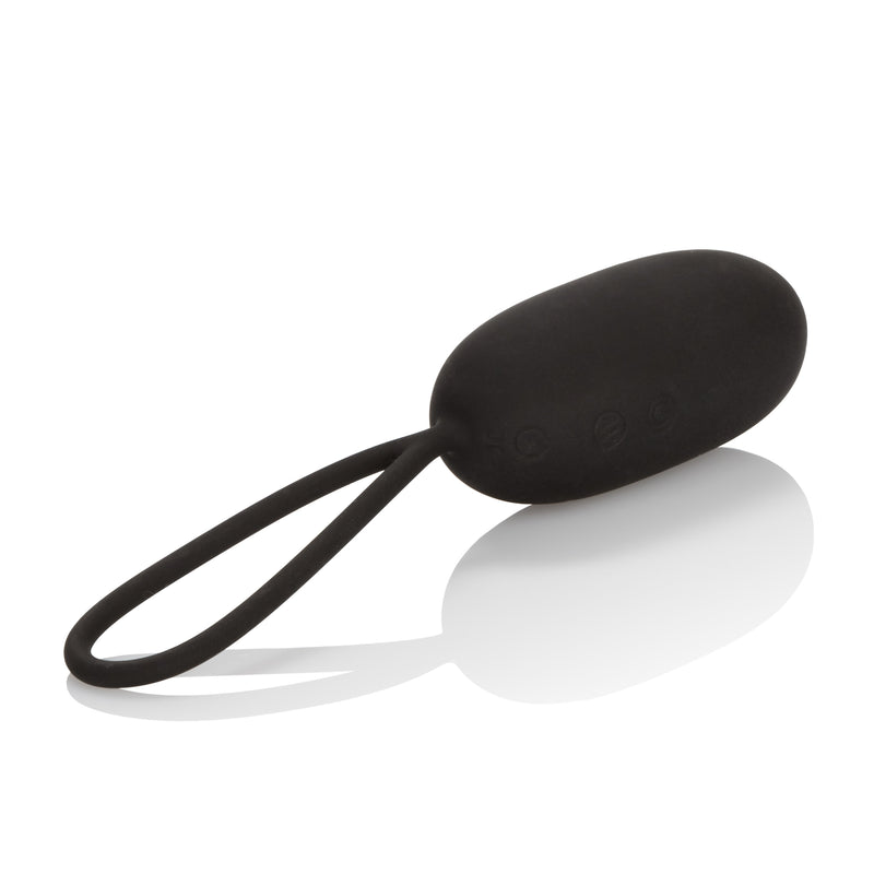 CalExotics Silicone Remote Rechargeable Egg - Black