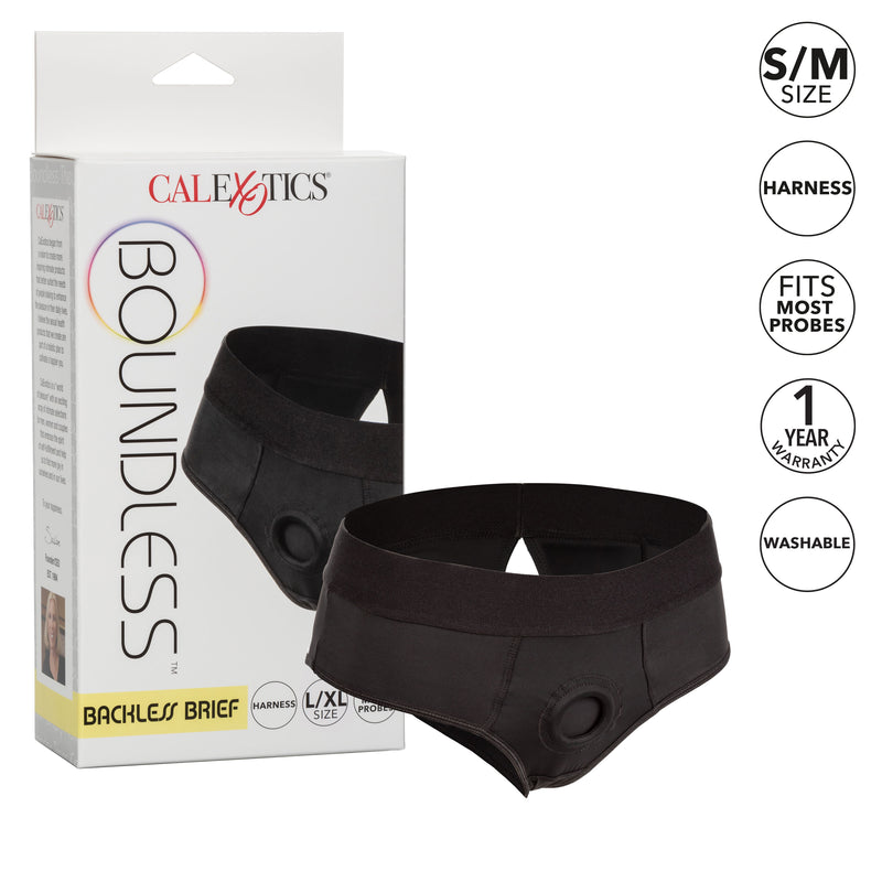 CalExotics Boundless Backless Brief - S/m - Black