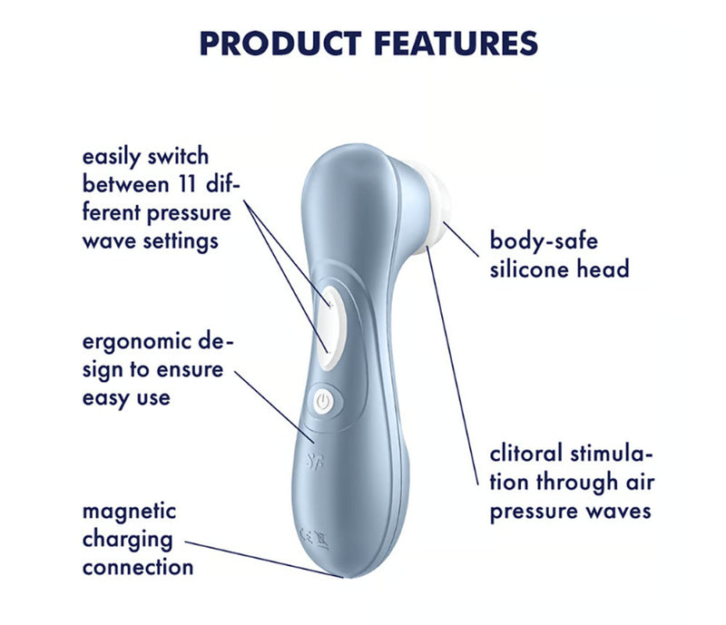 Satisfyer Satisfyer Pro 2 - Air Pulse Stimulator - Blue
