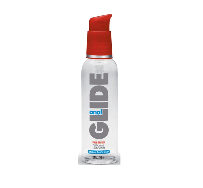 Body Action Anal Glide Silicone Lubricant 2 Oz Pump Bottle