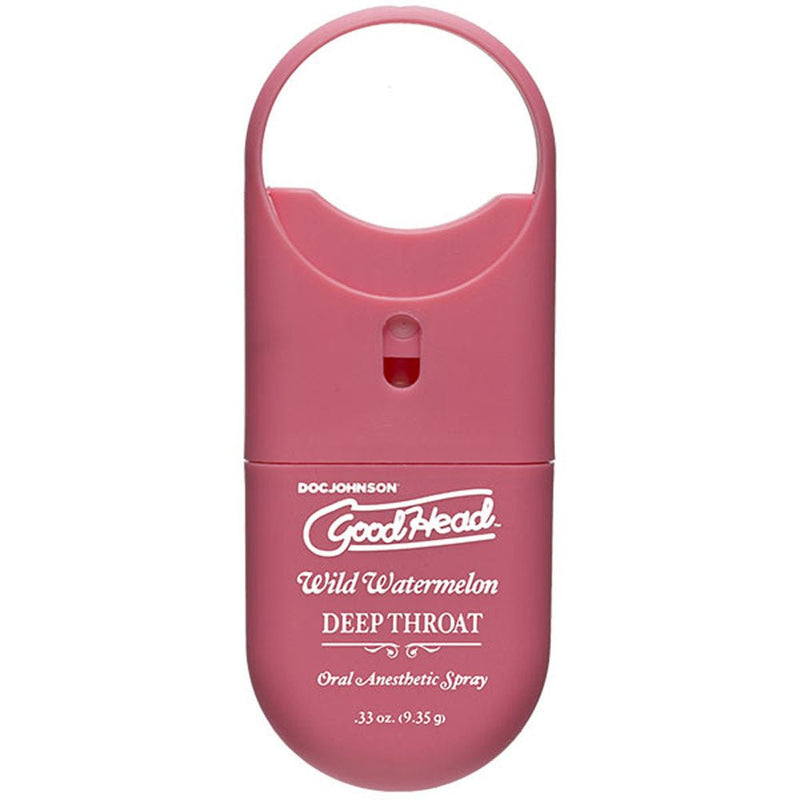 Doc Johnson Goodhead - Deep Throat Spray to-Go - Wild Watermelon - .33 Oz.