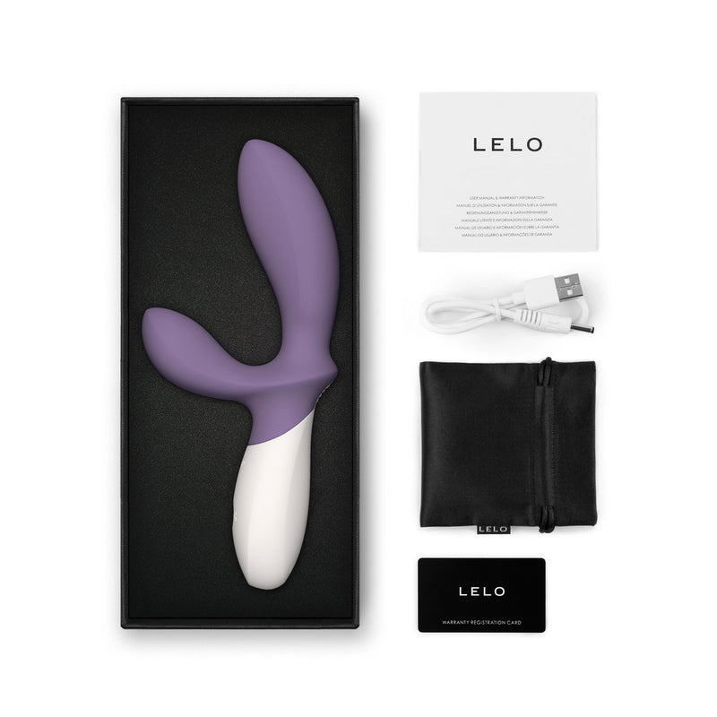 Lelo Loki Wave 2 - Violet Dust - Vibrating - Prostate Massager