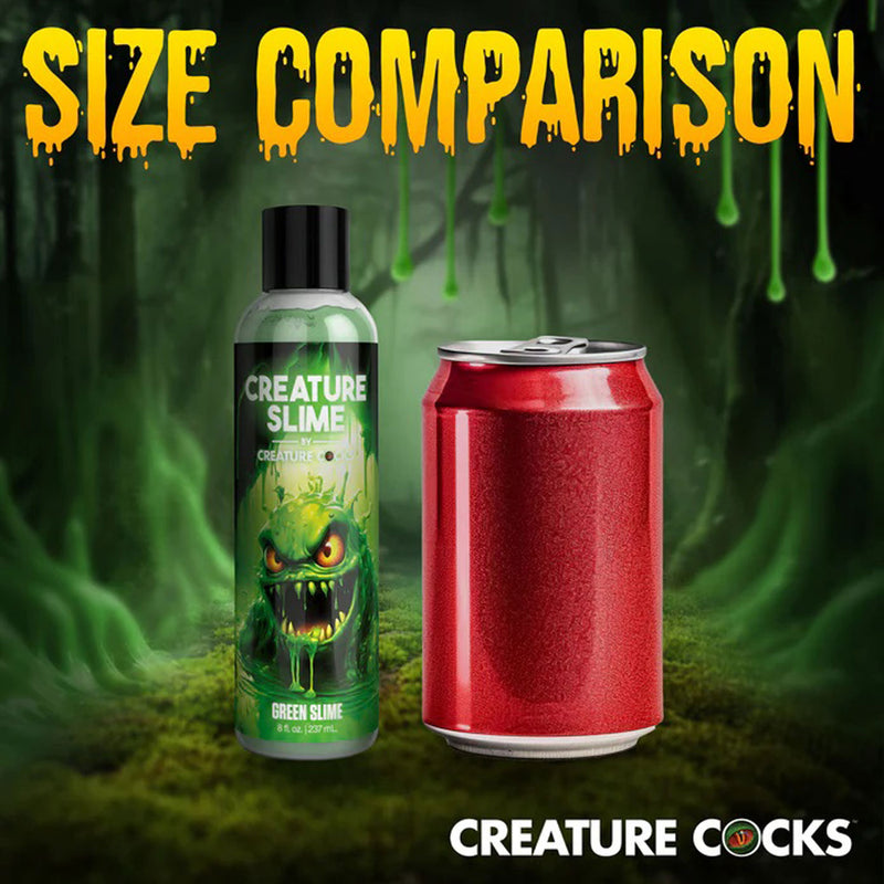 XR Brands 8oz Creature Slime Green Slime Water-Based - Lubricant