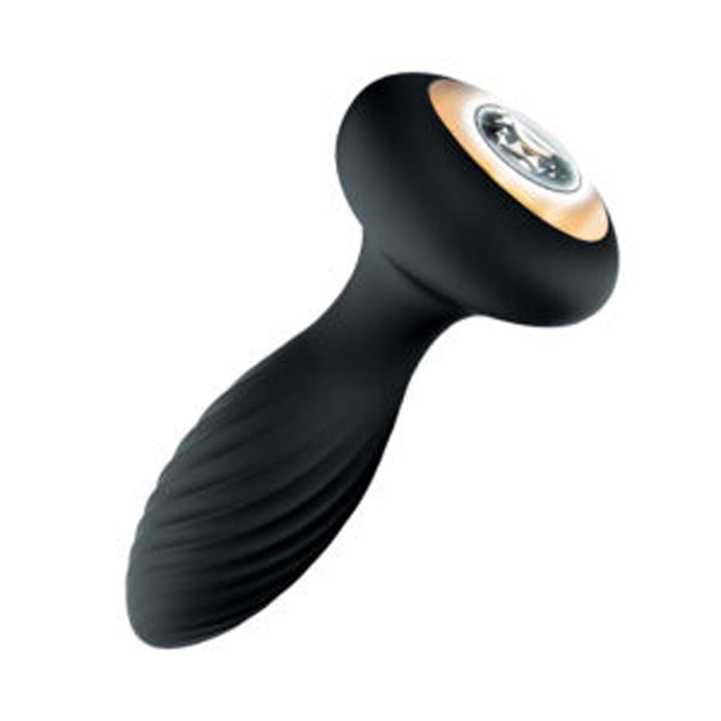 Nasstoys Goddess Diamond Vibrating Plug - Black