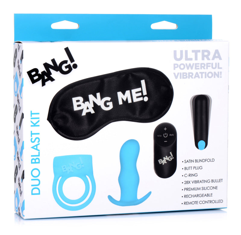 XR Brands Bang Duo Blast Kit - Blue