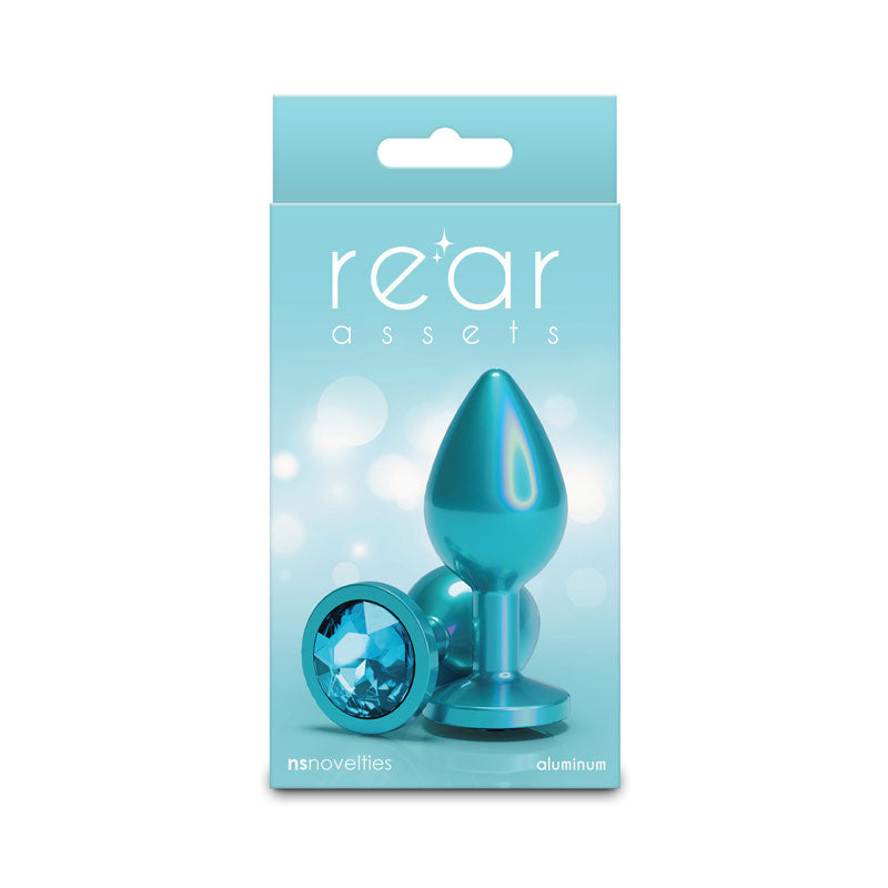 nsnovelties Rear Assets - Iridescent Teal - Medium - Teal