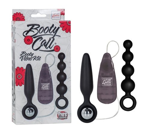 CalExotics Booty Call Booty Vibro Kits - Black