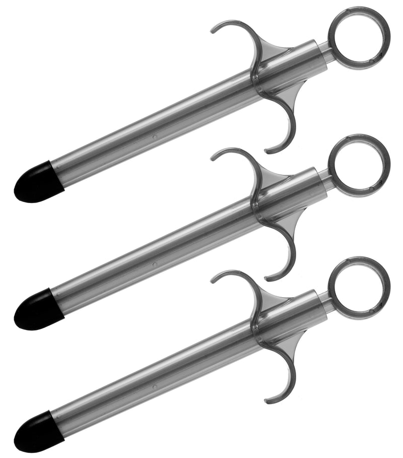 XR Brands Lubricant Launcher Set of 3 - Smoke