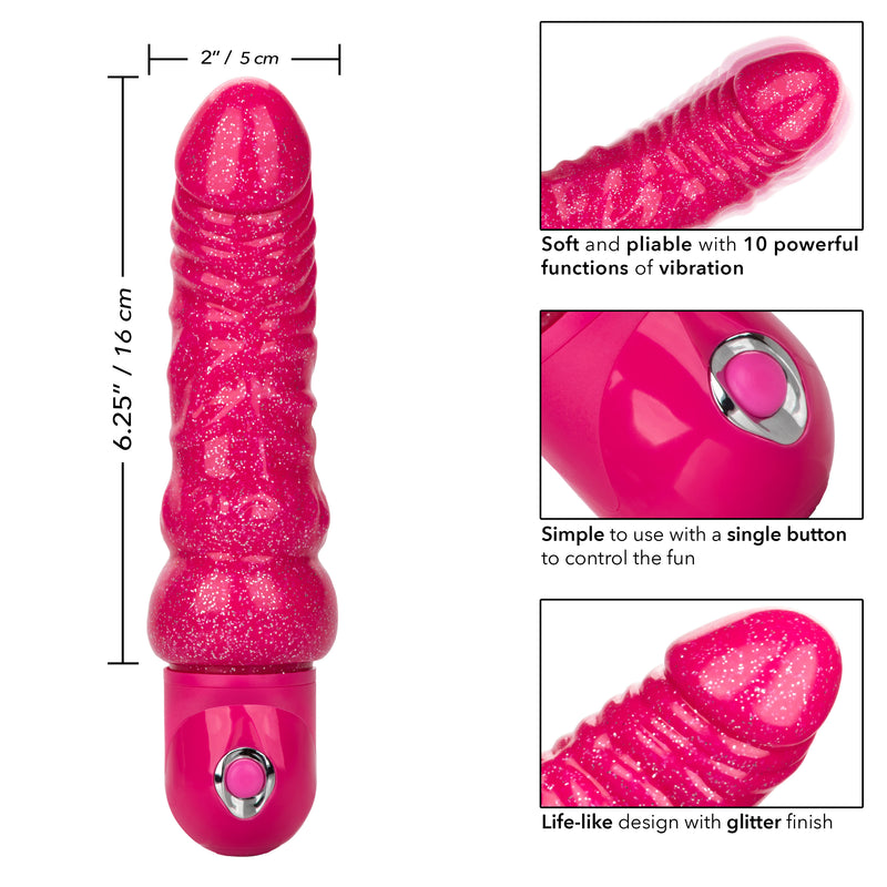 CalExotics Naughty Bits Lady Boner Bendable Personal Vibrator