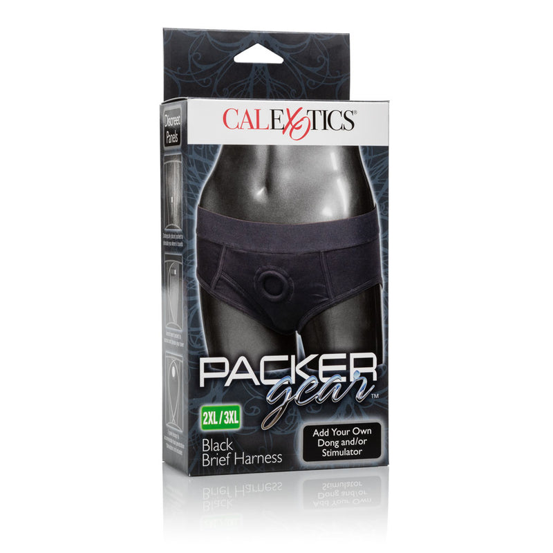 CalExotics Packer Gear Black Brief Harness 2xl/3xl