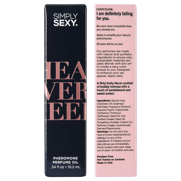 Classic Brands Simply Sexy Head Over Heels - Pheromone Perfume Oil Roll on - .34oz | 10.2ml