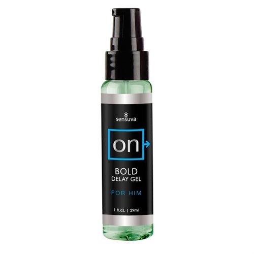 Sensuva On Bold Delay Gel for Him - 1 Fl. Oz.