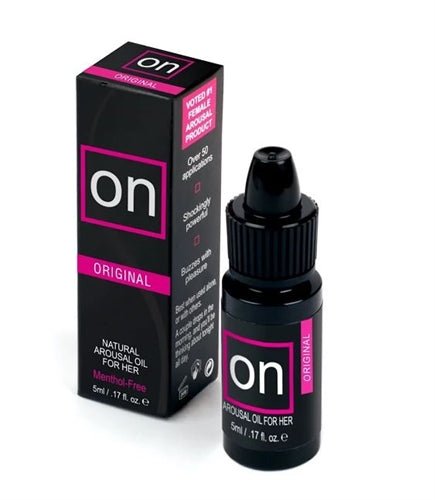 Sensuva On Natural Arousal Oil - Original - Small Box - 0.17 Fl. Oz.