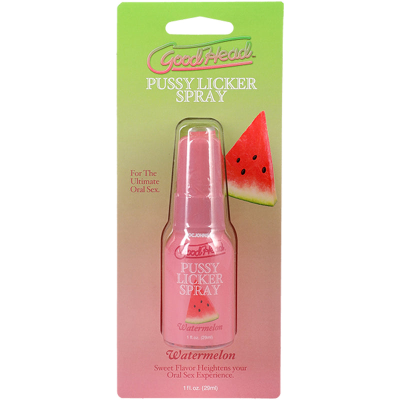 Doc Johnson Goodhead Pussy Licker Spray Watermelon 1 Fl Oz
