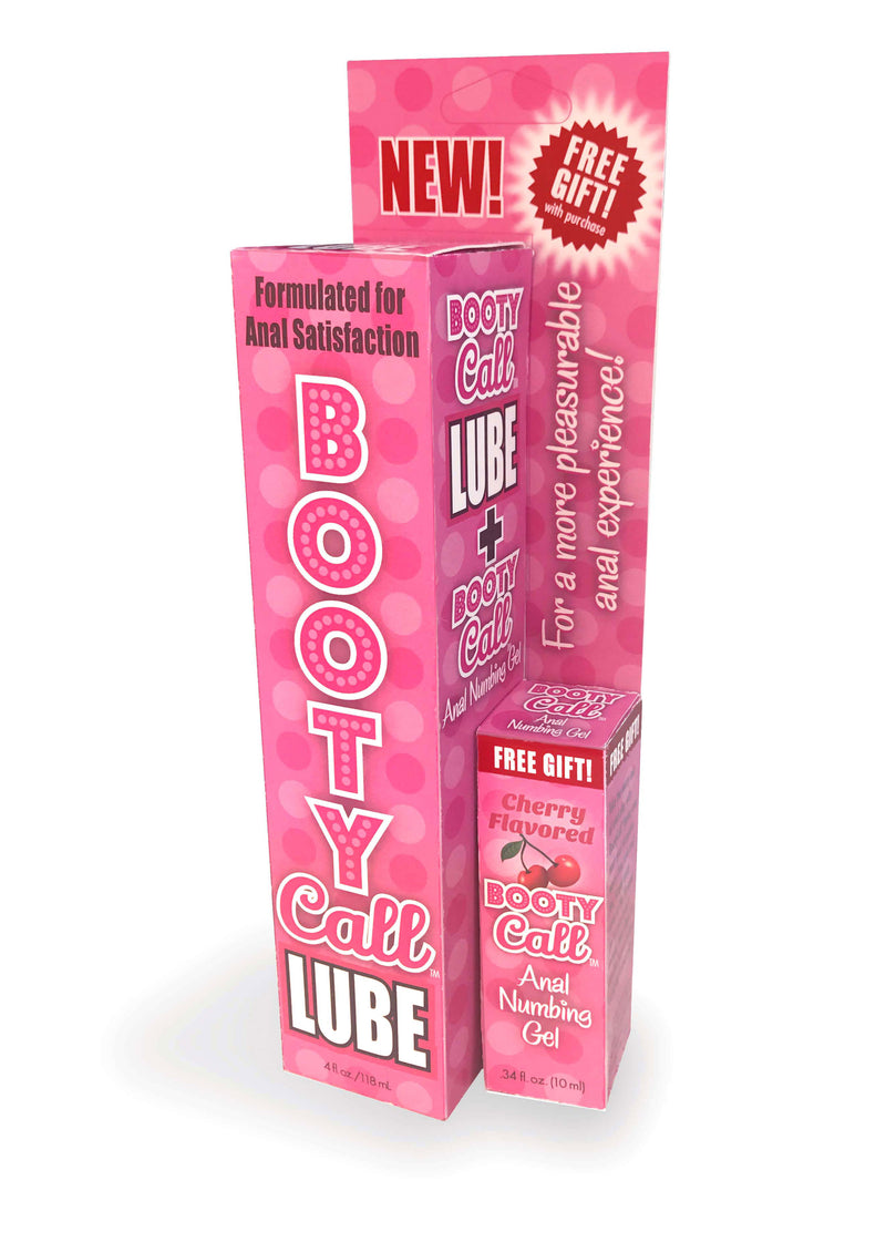 Little Genie Booty Call Lube Duo 4 Oz