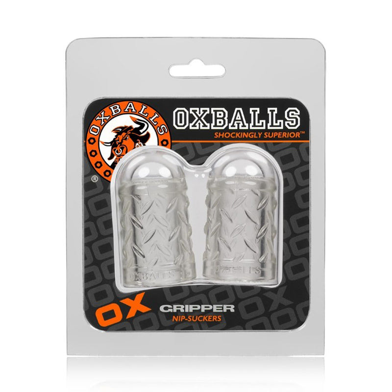 Oxballs Gripper Nipple Sucker Atomic Jock - Clear