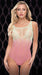 "Rosy Sunset Bodysuit - Os X-LC132"