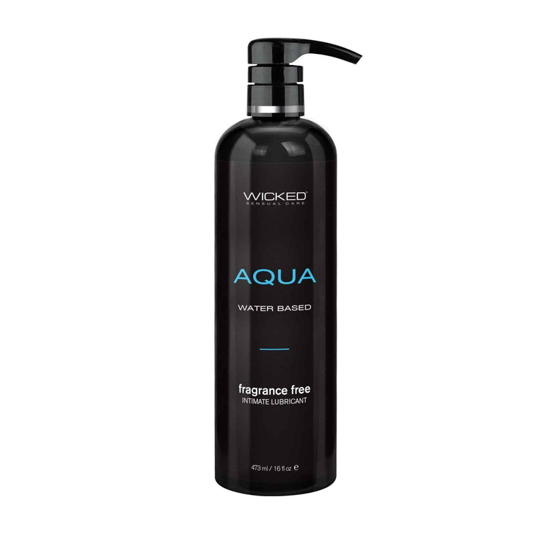 Wicked Sensual Care Aqua Lube Water Based 16 Oz