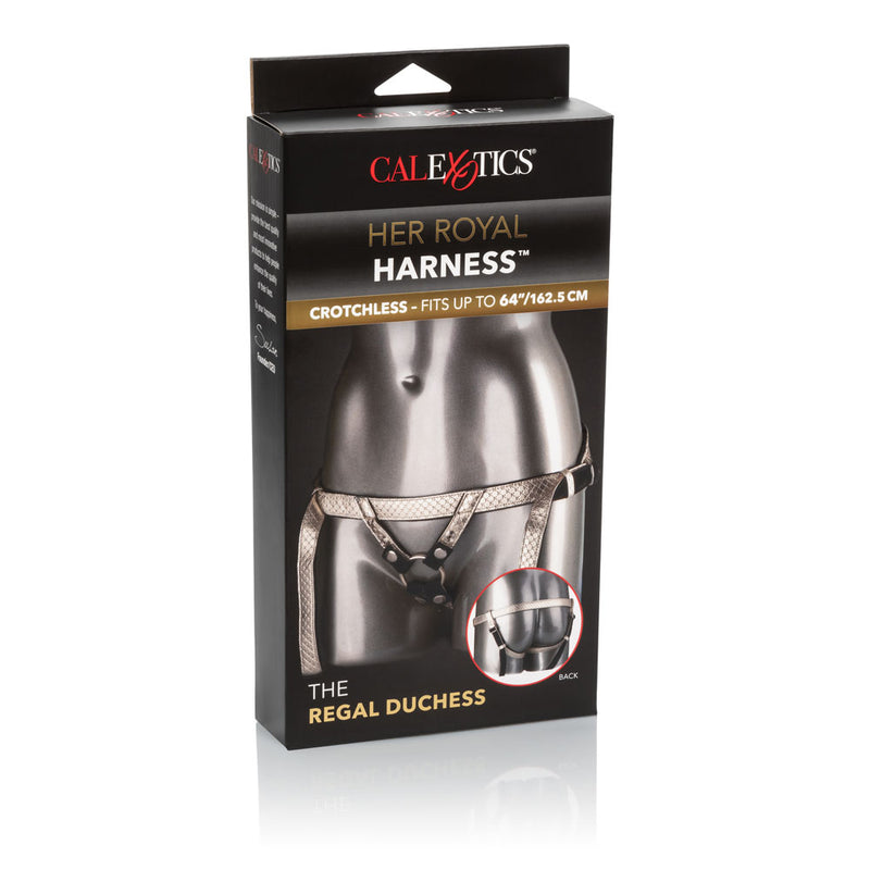 CalExotics Her Royal Harness the Regal Duchess - Red