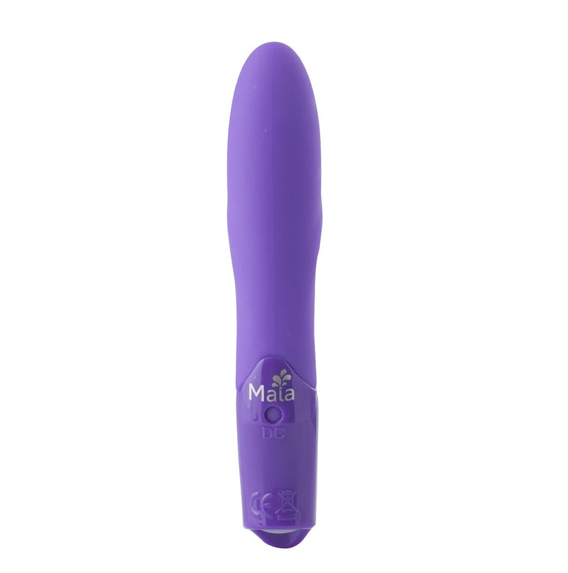 Maia Toys Margo Silicone Textured Bullet Vibrator - Neon Purple